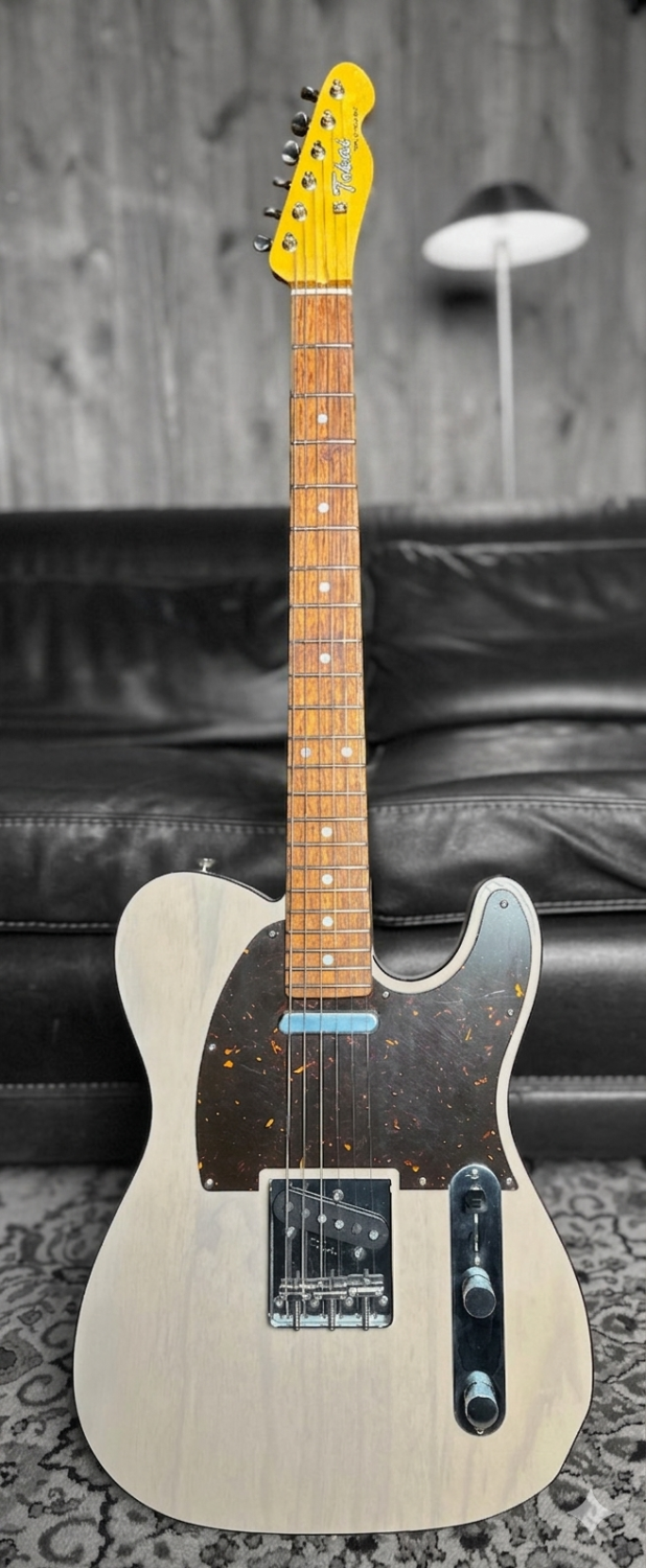 Guitarra elèctrica TOKAI Tele ATE124B White Blonde