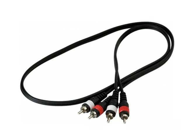 Cable ROCKCABLE RCL20941 D4 - RCA, 1mt
