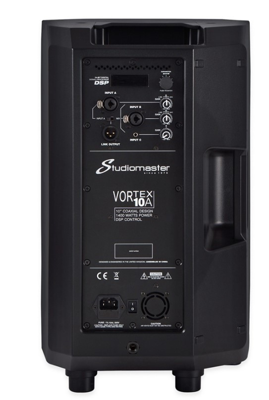 STUDIOMASTER VORTEX 10A - 10" ACTIVE SPEAKER CABINET