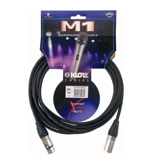 KLOTZ Microphone Cable M1 10m, XLR Neutrik