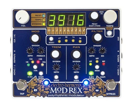 ELECTRO HARMONIX Mod Rex polyrhythmic modulator