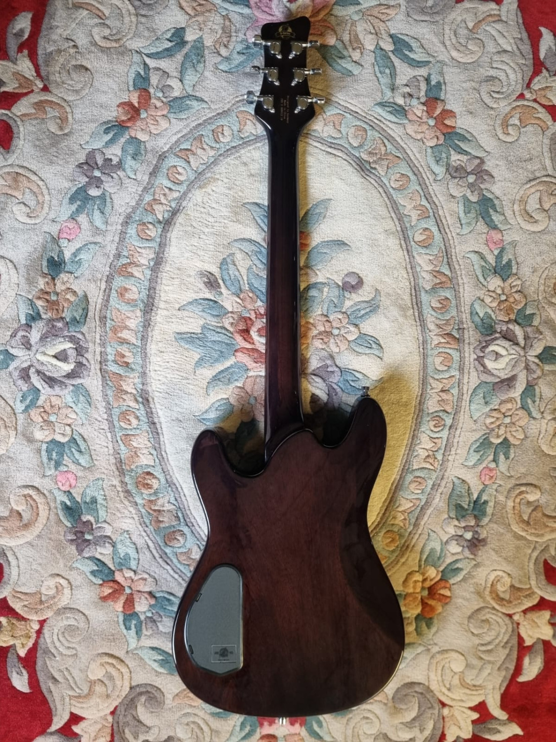 Guitare électrique FRAMUS D-Series Diablo Supreme, Nirvana Black Transparent