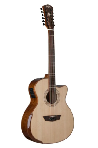 Guitarra electroacústica WASHBURN 12 cuerdas natural WCG15SCE12-O