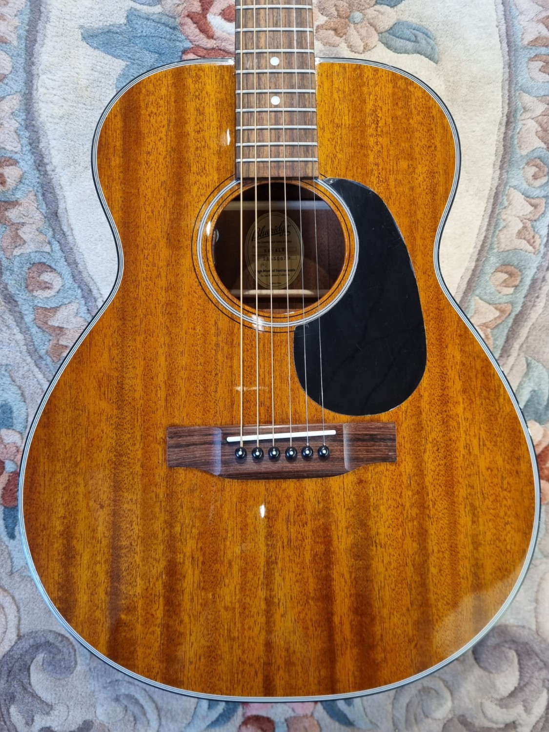 Guitarra electroacústica BLUERIDGE BR-41ME Mahogany "Travel Guitar"