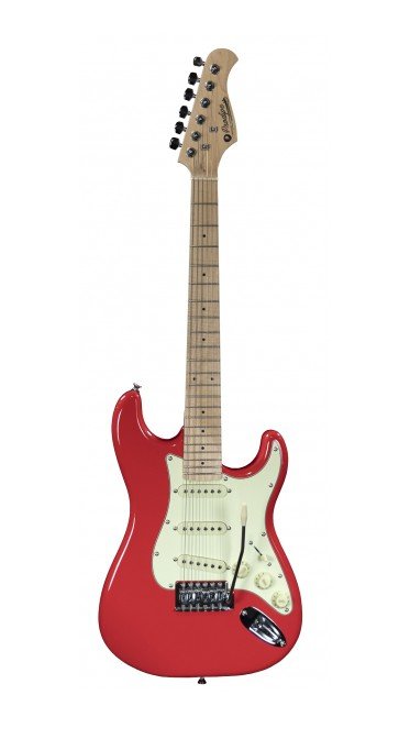 Guitare électrique PRODIPE JUNIOR rouge