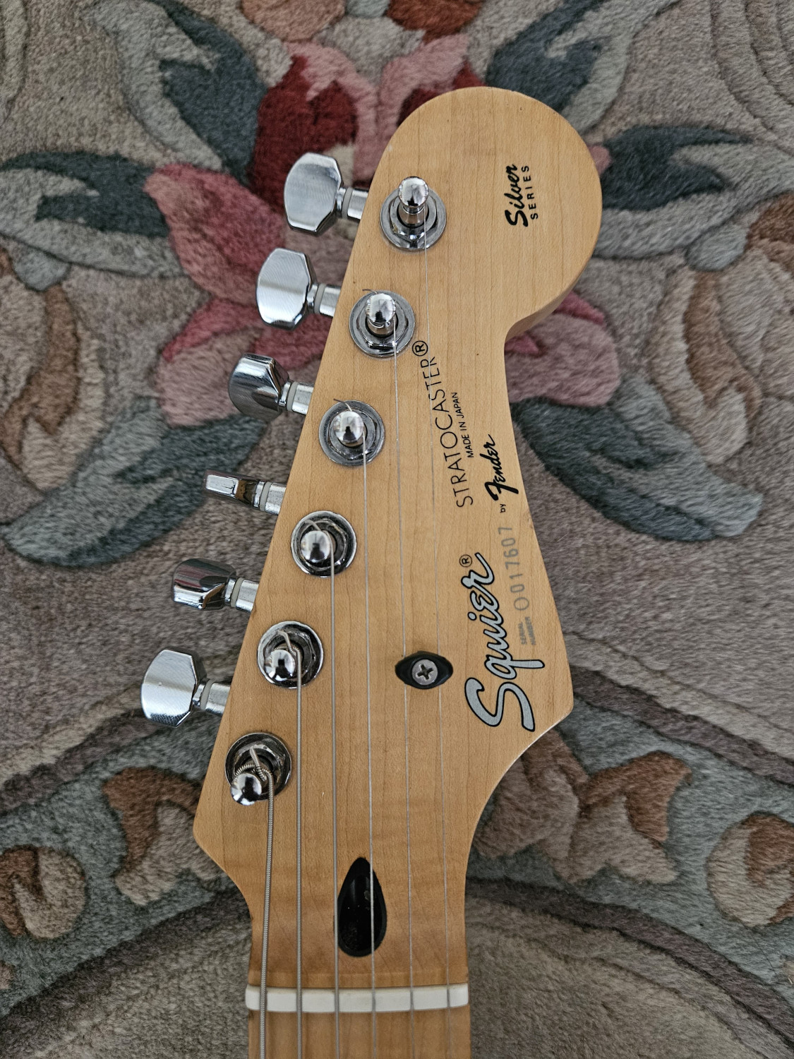 SQUIER Silver Series Japan 1993 Strat Black