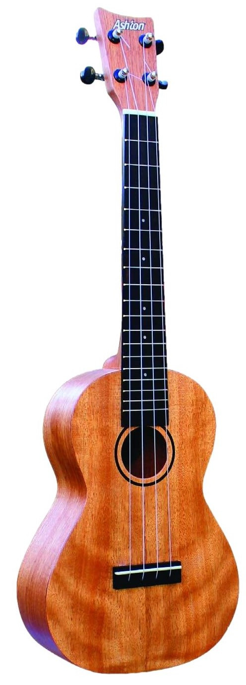 Ukelele Concert ASHTON UKE400SMH Caoba Massissa