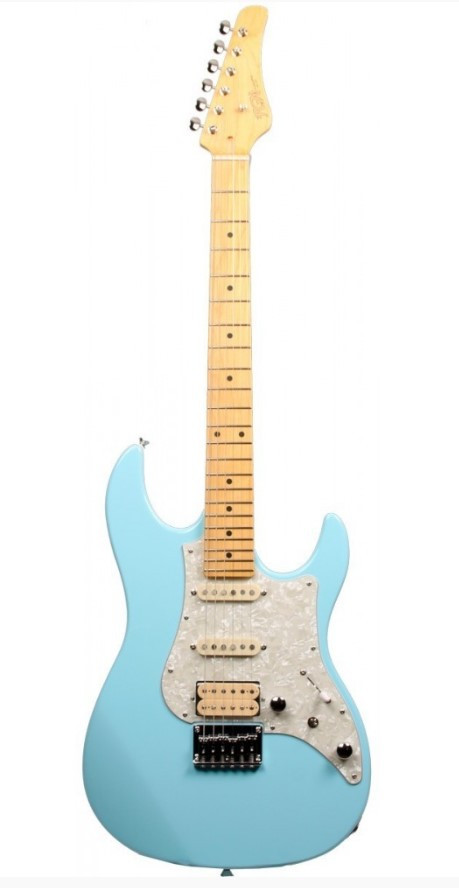 Guitare électrique FGN Fujigen Odyssey Boundary Mint Blue