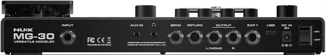 Pédalier multi-effets NUX - MNU MG30