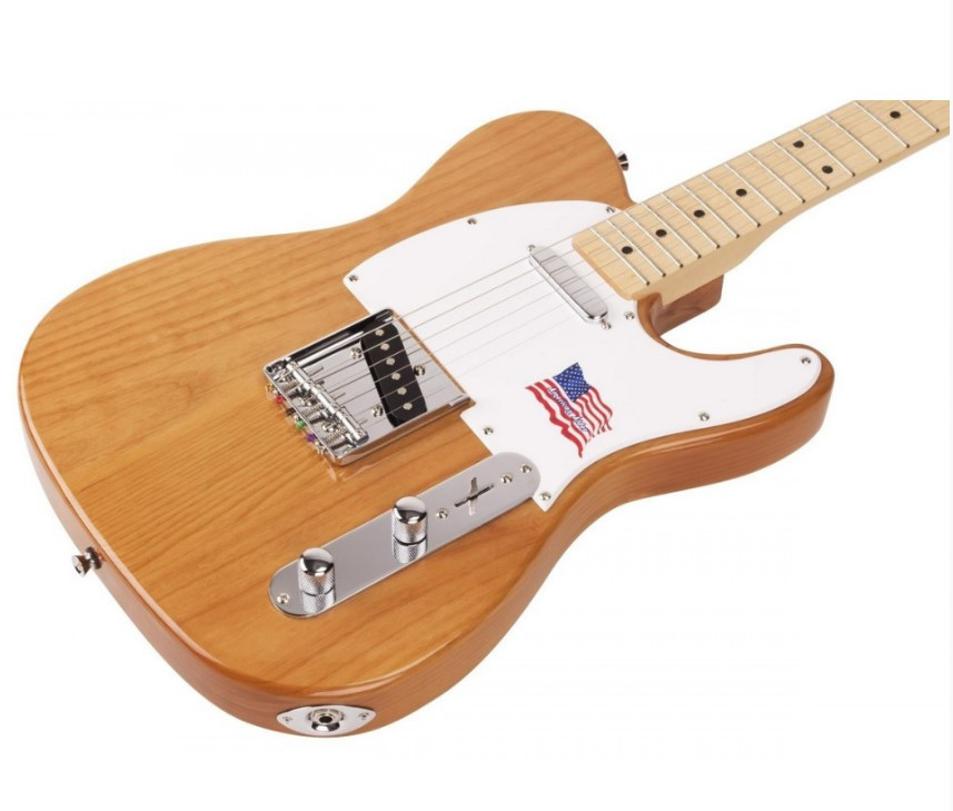 Guitare électrique SX Telecaster STL Aulne Naturel