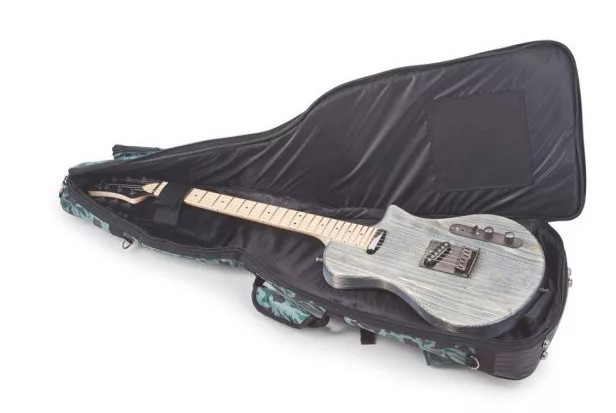 Funda ROCKBAG Deluxe Guitarra Eléctrica Camuflaje Verde