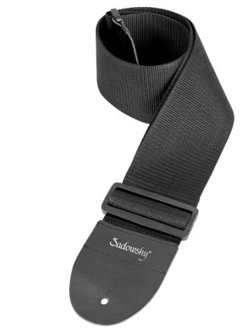 SADOWSKY Bass Strap - Black, 80mm Width