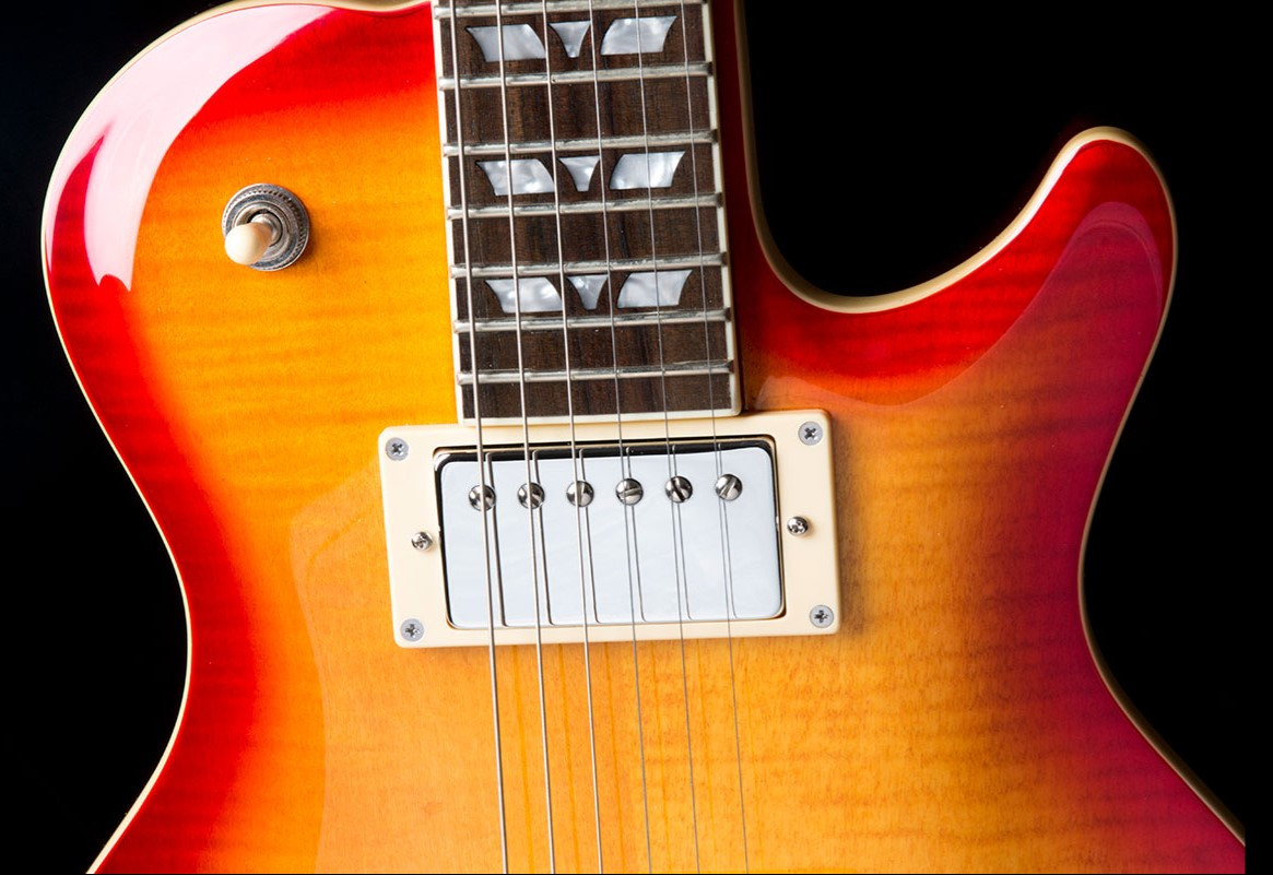 Guitare électrique HAMER Monaco Cherry Sunburst