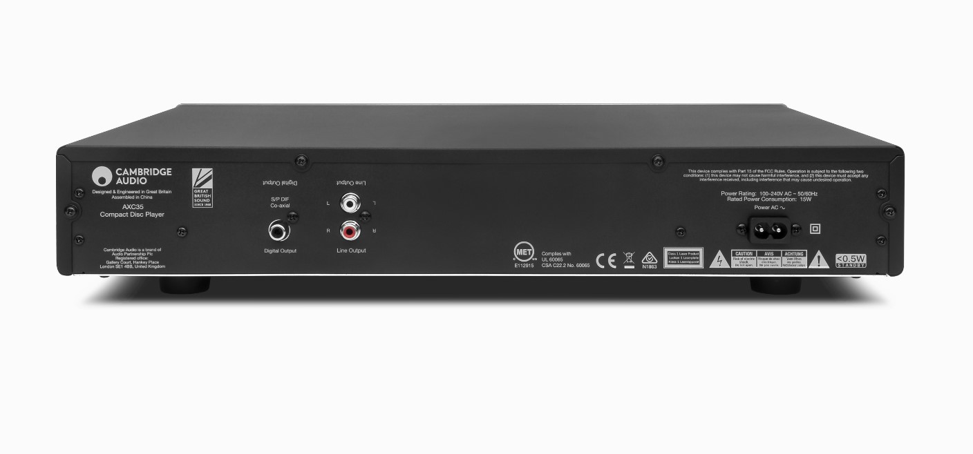Lector de CD CAMBRIDGE AUDIO AXC35
