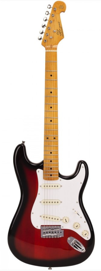 Guitarra eléctrica SX ST57 Strato 2 Tone Sunburst