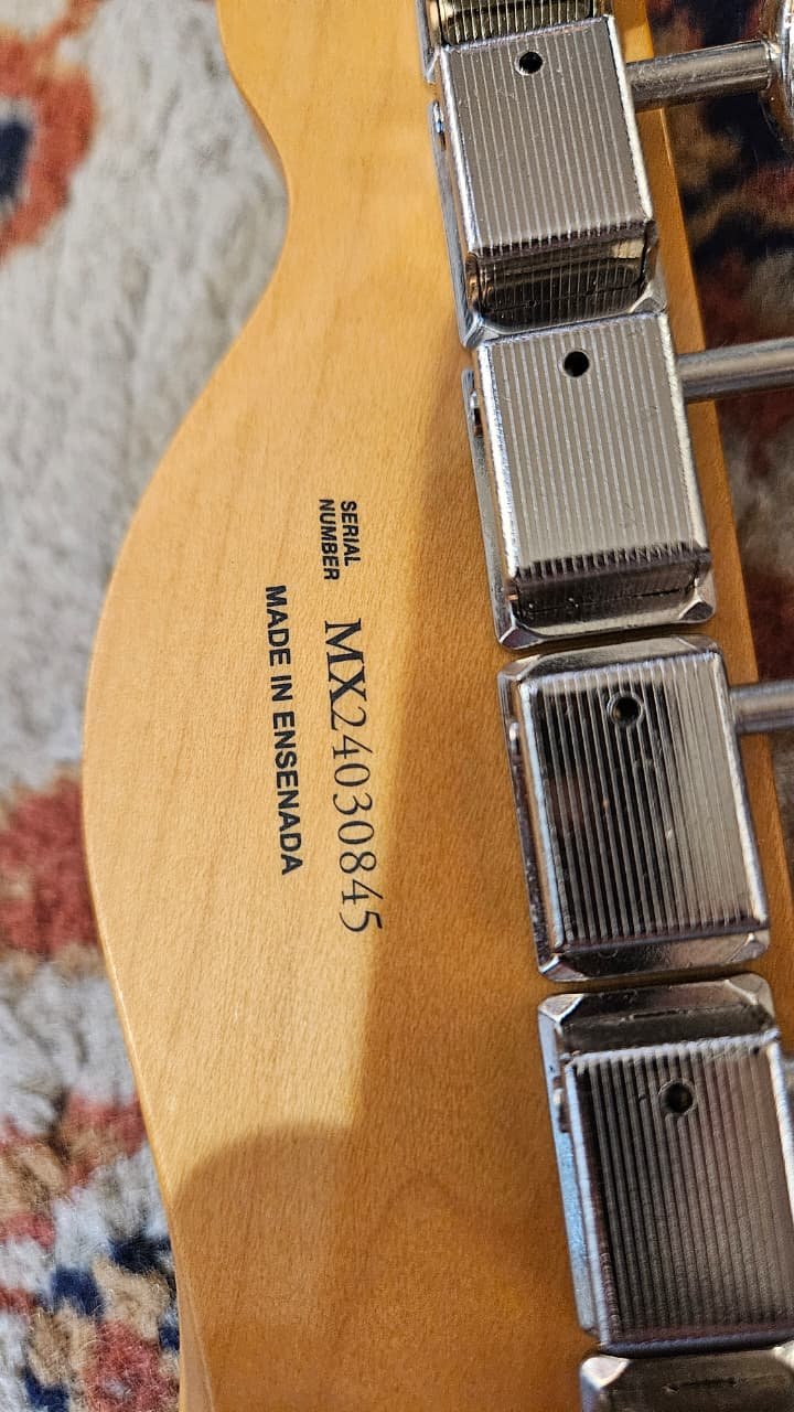 FENDER Player II Telecaster - Polar White #MX24030845