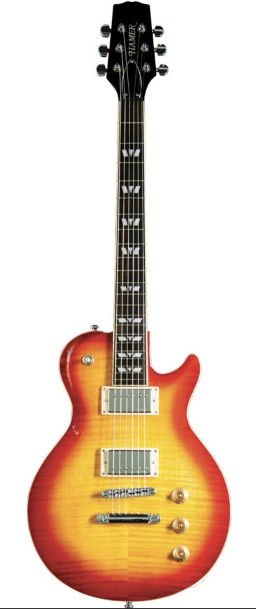 Guitare électrique HAMER Monaco Cherry Sunburst