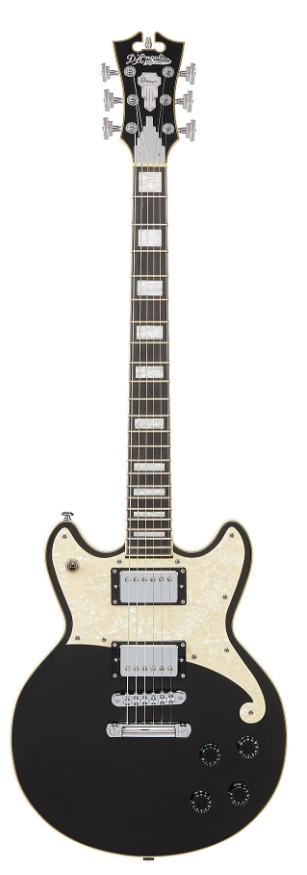 Guitarra eléctrica D'ANGELICO Premier Brighton Black Flake