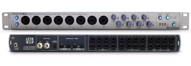 PreSonus Digimax FS 8-Channel Mic Preamp with AD/DA Converter