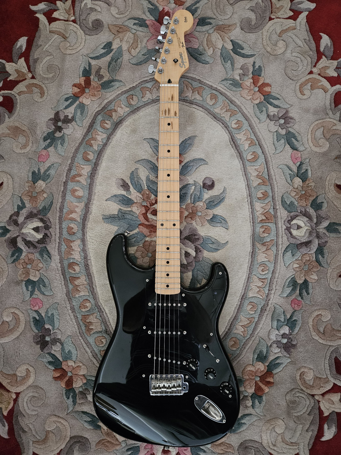 SQUIER Silver Series Japan 1993 Strat Black