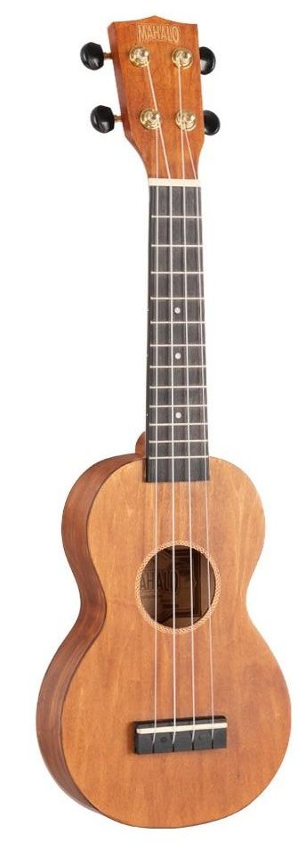 Ukulélé soprano MAHALO MS1TBR marron translucide avec housse