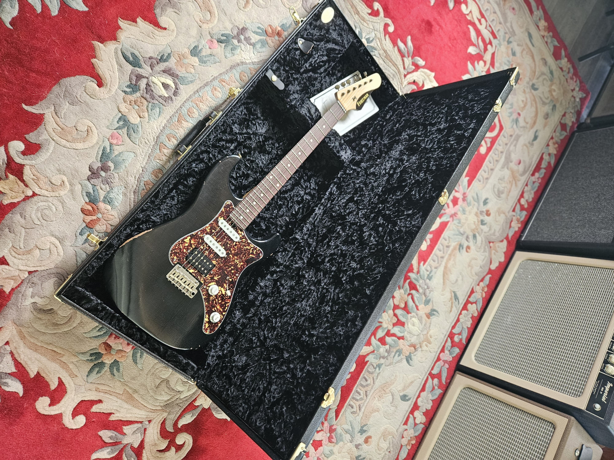 FRIEDMAN Vintage-S Negra ARNBTH+SS-LA