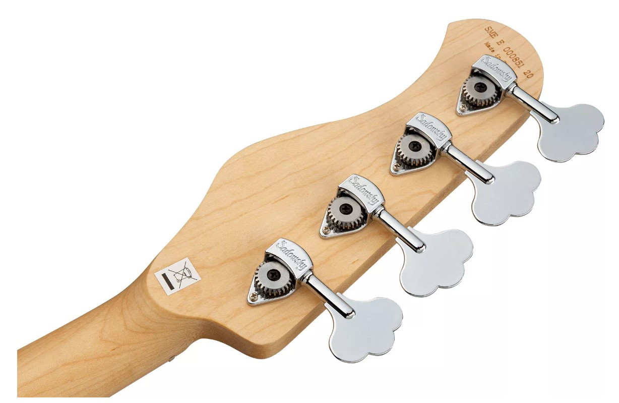 Baix SADOWSKY MetroExpress 21-4 JJ Maple - Ocean Blue Metallic