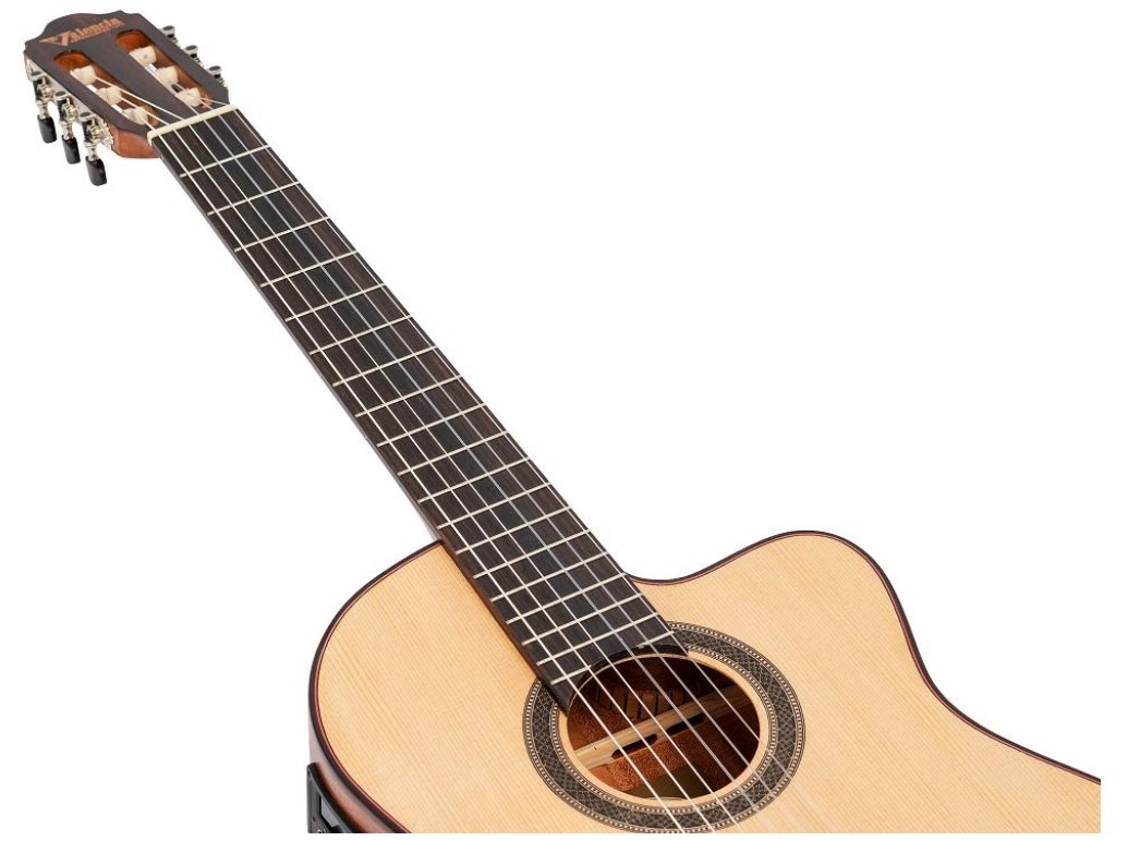 Guitare électro-classique VALENCIA VC704CE Naturel