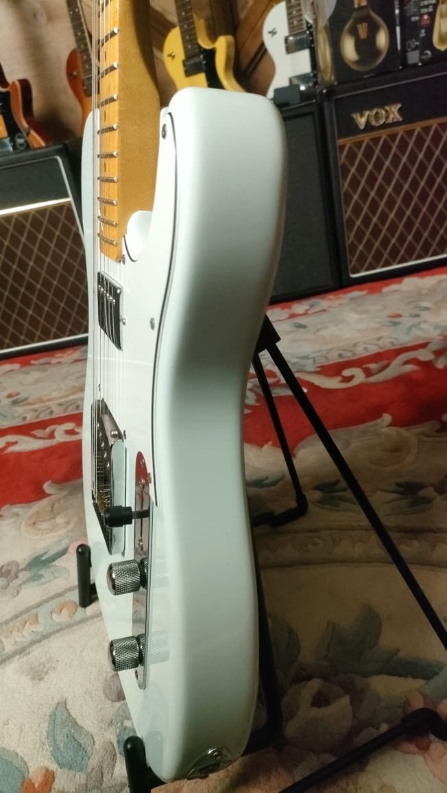 Guitarra elèctrica G&L Tribute Asat Classic Bluesboy MP Sonic Blue - Segona Mà