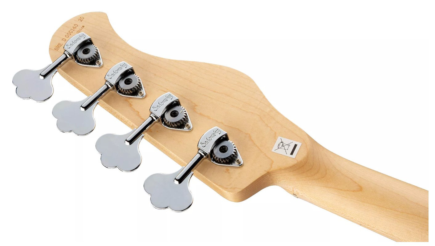 Bajo SADOWSKY MetroExpress Left 21-4 PJ Maple - Solid Black High Polish