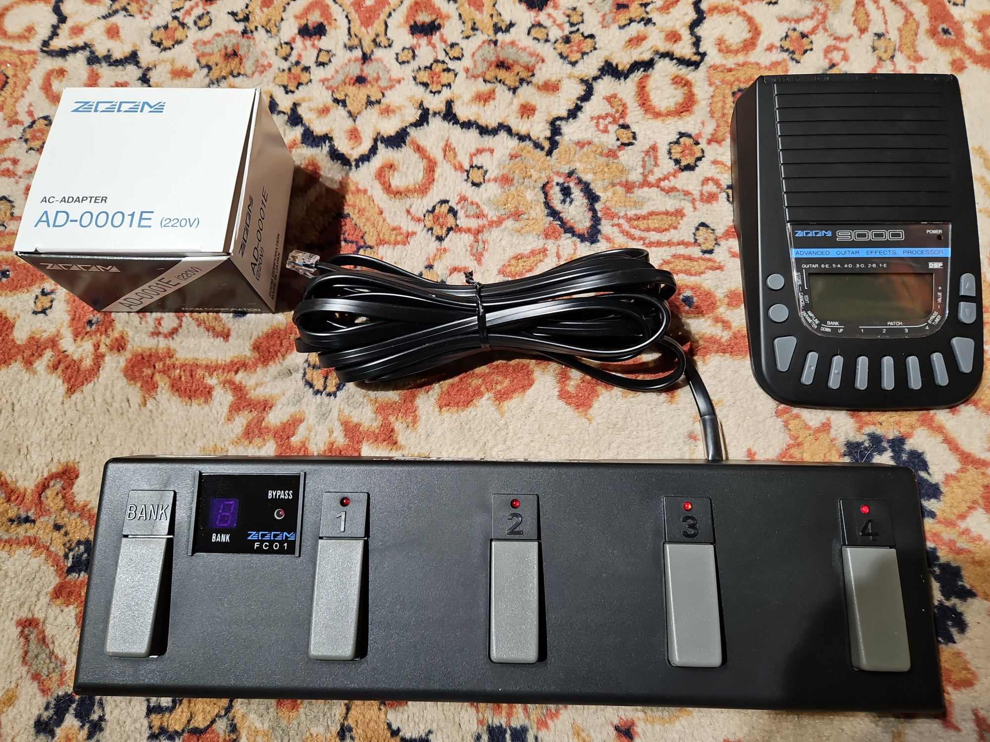 ZOOM 9000S Multi-effets vintage