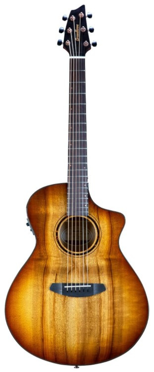 Guitare electroacoustique BREEDLOVE Pursuit Exotic S Concert Amber CE Myrtlewood