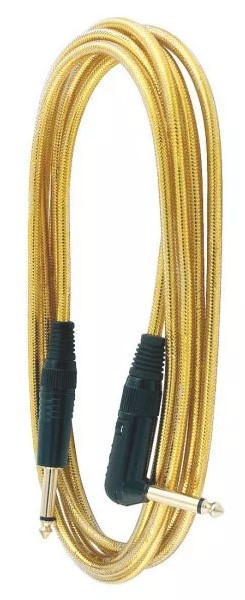Cable de instrumento ROCKCABLE - 3m, RCL30253 D7/Gold