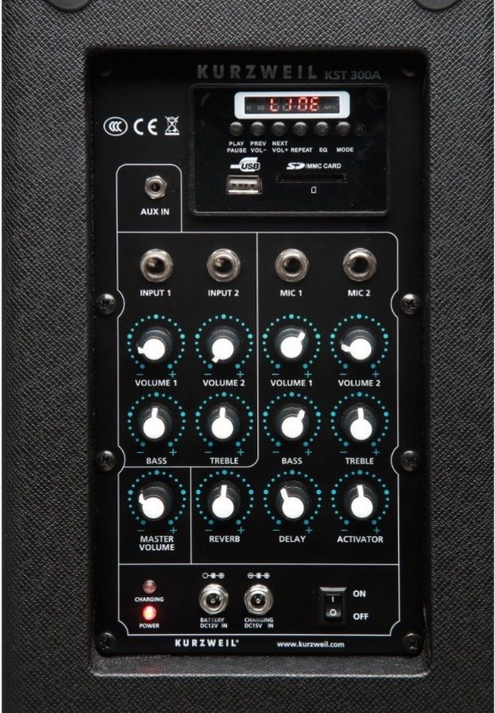 Amplificateur portable avec microphone KURZWEIL KST300A
