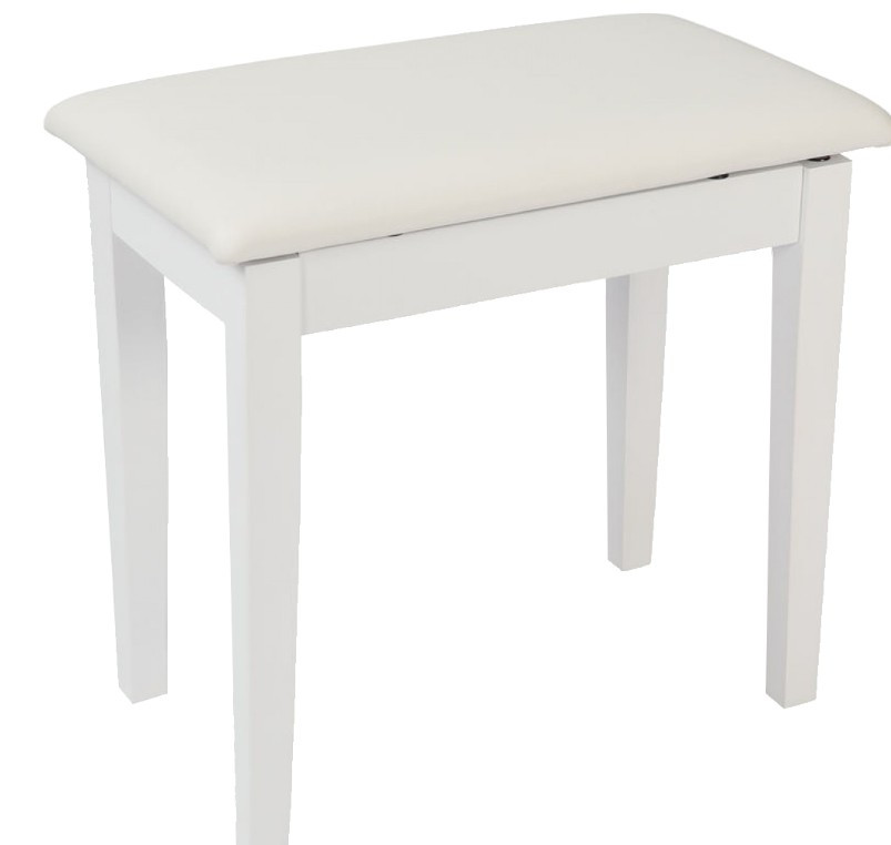 Banqueta AMADEUS para Piano Blanco Mate