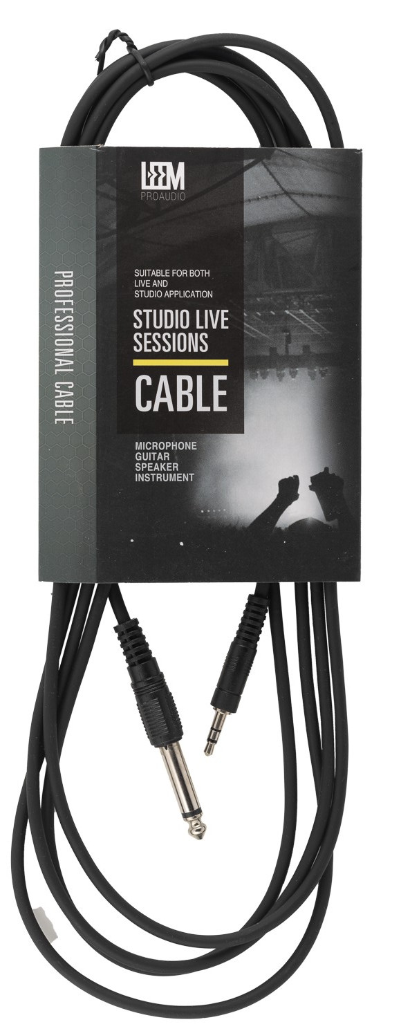 Cable LEEM Jack mini a Jack estéreo 3m