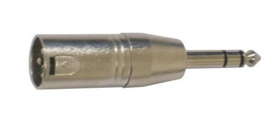 Adaptateur EK XLR Mâle-Jack Stereo 1/4