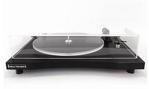 Tocadiscos NEW HORIZON 101 Black con Cover
