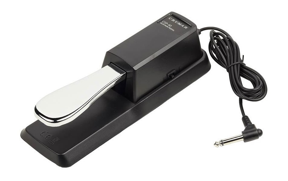 Pedal de sustain de lujo CRUMAR conmutable