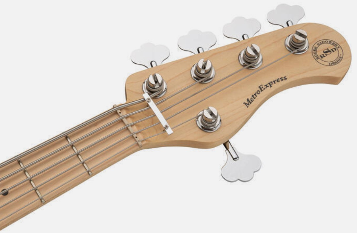 Bajo SADOWSKY MetroExpress 21-5 JJ Maple - Tobacco Burst Transparent High Polish