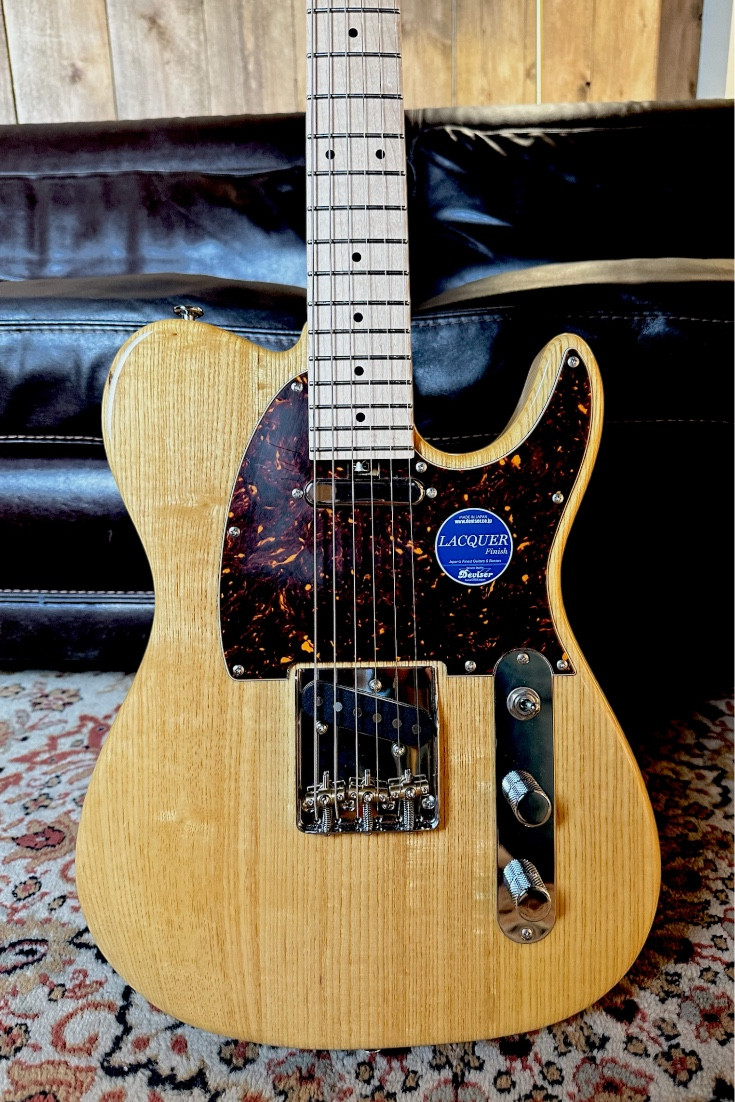 Guitare électrique BACCHUS Handmade Series Standard Tele Natural