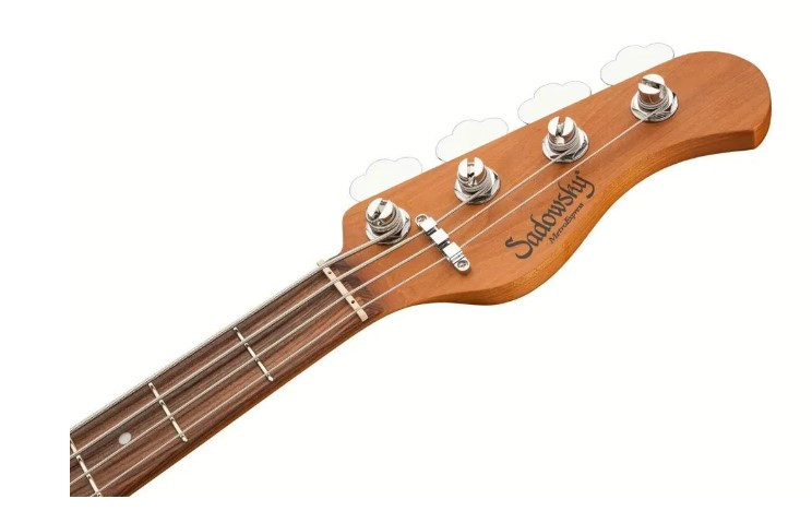 SADOWSKY MetroExpress 21-4 Hybrid PJ Maple - Silver Sparkle Metallic