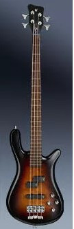 Bajo WARWICK Teambuilt Pro Series Streamer LX, 4 cuerdas Vintage Sunburst Transparent Satin