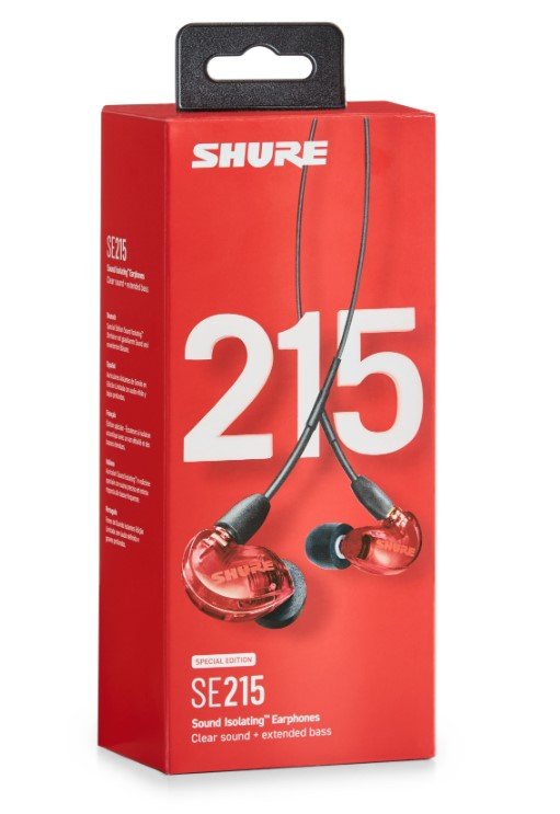 SHURE SE215SPE-RD