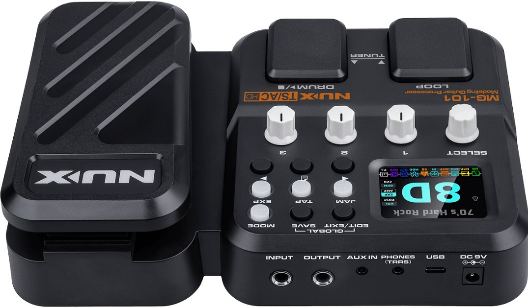 Pedalera multiefectes NUX - MNU MG101