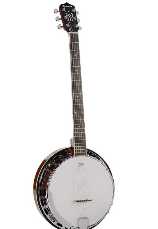 Banjo 6 cordes Richwood Caoba 24T - RMB-606