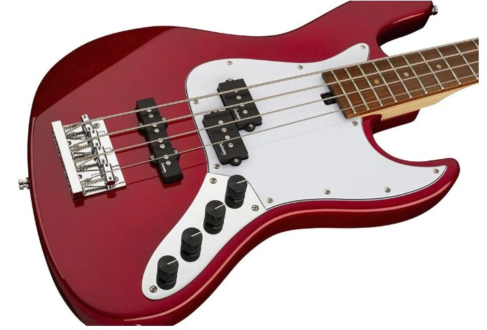 SADOWSKY MetroExpress 21 Hybrid P/J Morado 4c. - Candy Apple Red Metallic