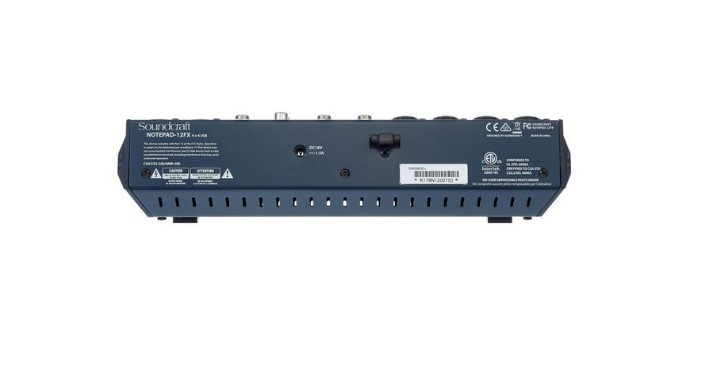 Taula de Mescla SOUNDCRAFT NOTEPAD-12FX