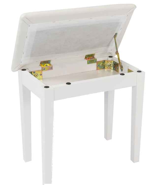 Banqueta AMADEUS para Piano Blanco Mate