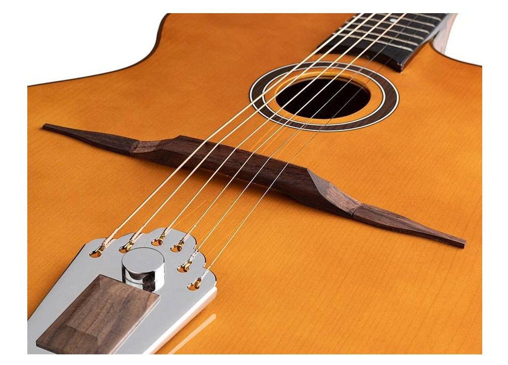 Guitarra Jazz Hot Club RICHWOOD Boca Ovalada